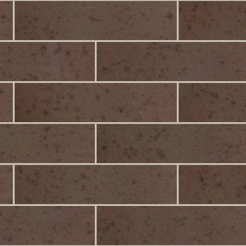 Shaw Tile Lucerne Antique Bronze Mirror 3x12 Swatch