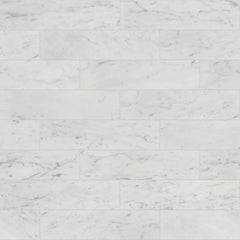 Shaw Tile Chateau Bianco Carrara 4x16 Swatch