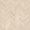 Shaw Tile Chateau Chevron Crema Marfil 12x12 Swatch