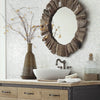 Shaw Tile Chateau Penny Round Mosaic Bianco Carrara Room Scene