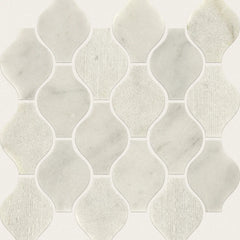 Shaw Tile Boca Whitewater Stretch Hexagon Mosaic Swatch