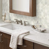 Shaw Tile Boca Whitewater Stretch Hexagon Mosaic Room Scene