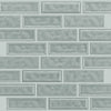 Shaw Tile Geoscapes Light Grey Linear Mosaic Swatch
