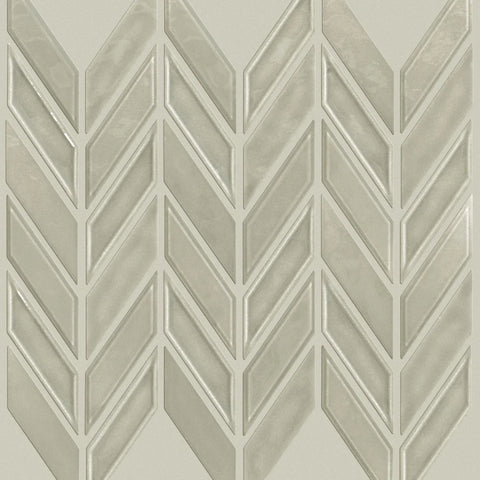 Shaw Tile Geoscapes Taupe Chevron Swatch
