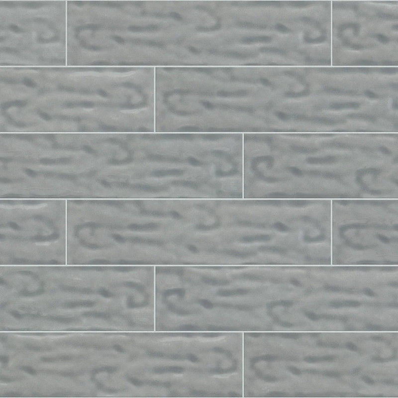 Shaw Tile Geoscapes Light Grey 4x16