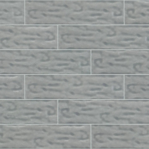 Shaw Tile Geoscapes Light Grey 4x16 Swatch