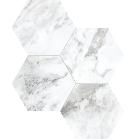 Tile Collection La Marca 6" Hexagon Arabescato Tile