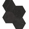 Tile Collection La Marca 6" Hexagon Nero Venato Tile Polished