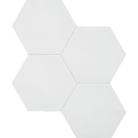 Tile Collection Teramoda 6x7 Hexagon Tile Powder Glossy