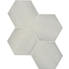 Tile Collection Teramoda 6x7 Hexagon Tile Bamboo Glossy