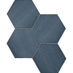 Tile Collection Teramoda 6x7 Hexagon Tile Ink Glossy