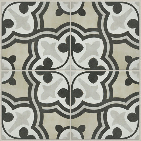 Shaw Tile Revival Aurora Pearl 8x8 Swatch