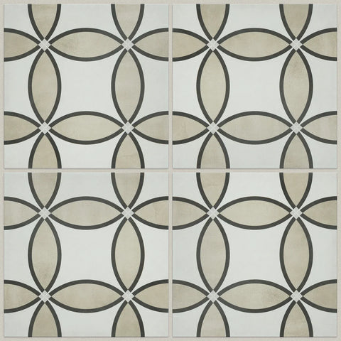 Shaw Tile Revival Isabella Pearl 8x8 Swatch