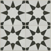 Shaw Tile Revival Josefina Onyx 8x8 Swatch