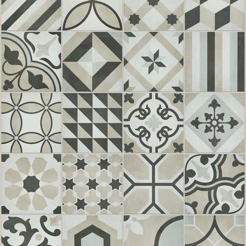 Shaw Tile Revival Mix Pearl 8x8 Swatch