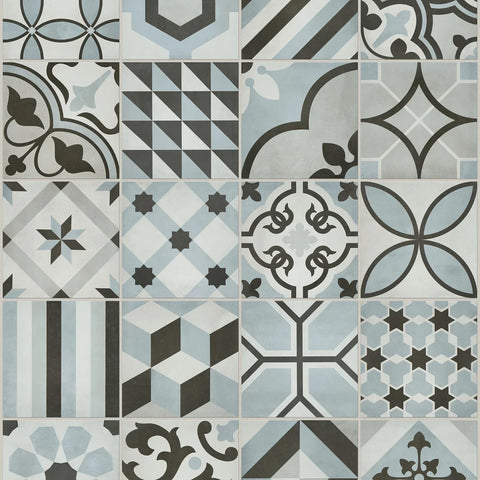 Shaw Tile Revival Mix Agate 8x8 Swatch