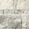 Shaw Tile Firestone Silver Ash Split Face Swatch