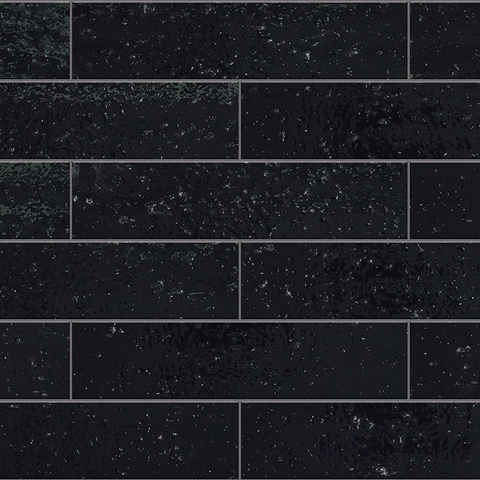 Shaw Tile Geoscapes Black Brick Swatch