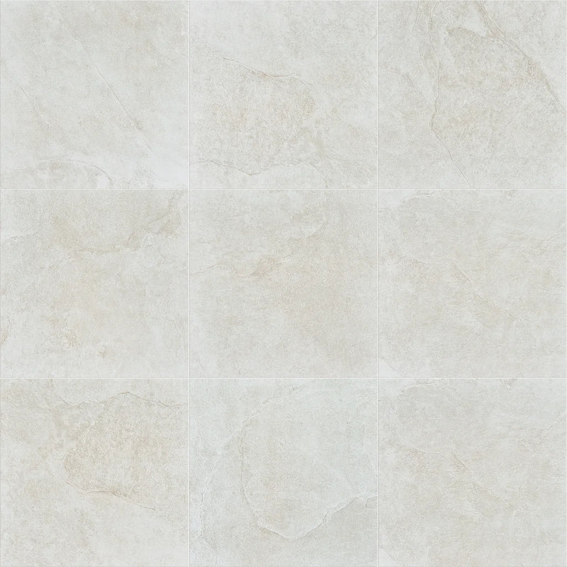 Shaw Tile Crown White 18x18