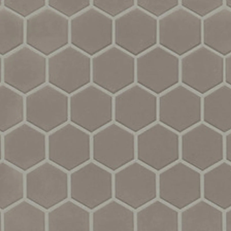 Shaw Tile Coolidge Taupe Hexagon Mosaic