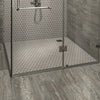 Shaw Tile Coolidge Taupe Hexagon Mosaic Room Scene