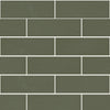 Shaw Tile Geoscapes Moss Green 4x16 Swatch