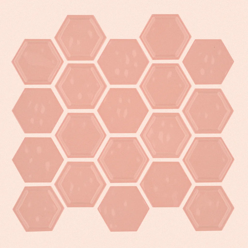 Shaw Tile Geoscapes First Lady Pink Hexagon