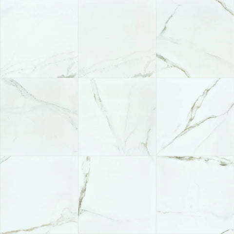 Shaw Tile Casino Calacatta Polish 24x24 Swatch