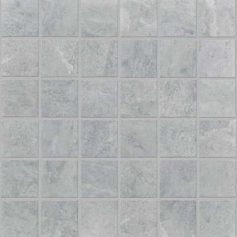 Shaw Tile Arena Silver Mosaic Swatch