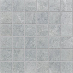 Shaw Tile Arena Silver Mosaic Swatch