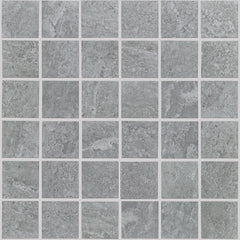 Shaw Tile Arena Grey Mosaic Swatch