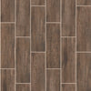 Shaw Tile Olympia Brown 7x22 Swatch