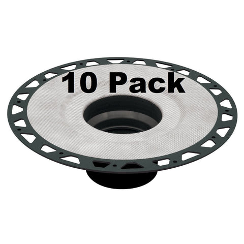 KERDI-DRAIN FLANGE 2" ABS (10 Pack Bundle)