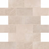 Daltile Advantage Mosaic Brick Joint Mural Taupe