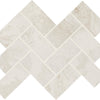 Daltile Archaia Herringbone Relic White