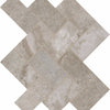 Daltile Archaia Herringbone Atlas Grey