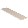 Domino Ceramic Tile Collection Almond Glossy Bull Nose - 4"x16" - FloorLife