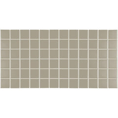 W.D.C. Daltile Color Wheel Mosaic Group 2 Straight Joint 2x2 Architectual Gray