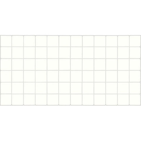 Daltile Color Wheel Mosaic Group 1 Straight Joint 2x2 Arctic White