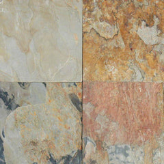 Slate Tile Collection Autumn - 12"x12" Swatch