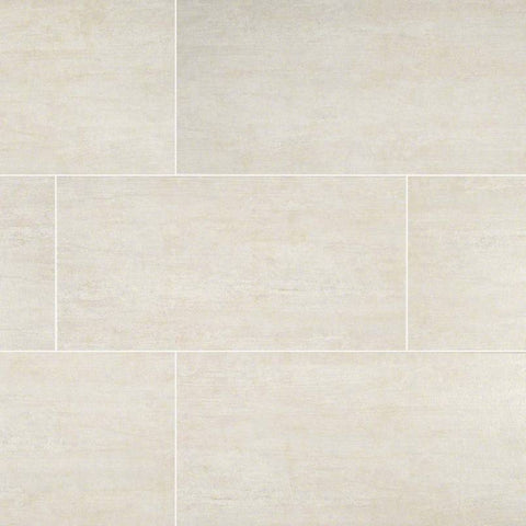 Metropolis Porcelain Tile Collection Avorio - 12"x24" Swatch