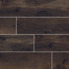Country River Porcelain Collection Bark - 8"x48" Plank Swatch