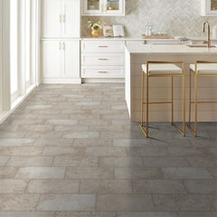 Shaw Tile Basanite Legacy 8x16 Ivory Room Scene