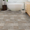 Shaw Tile Basanite Legacy 8x8 Walnut Room Scene