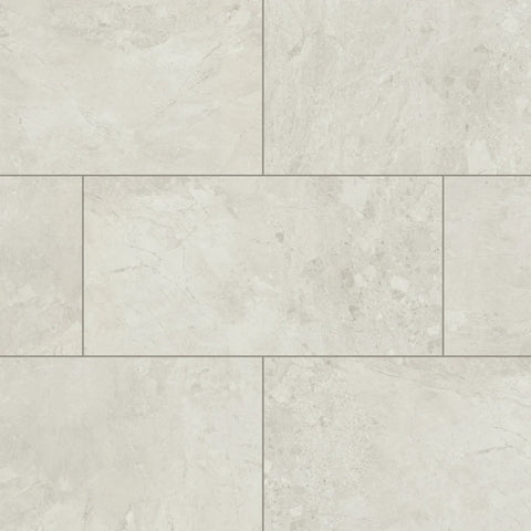 Karndean Luxury Vinyl Korlok Select Tile Bianco Breccia Marble Swatch