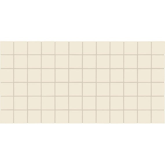 W.D.C. Daltile Color Wheel Mosaic Group 1 Straight Joint 2x2 Biscuit