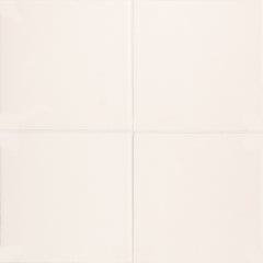 W.D.C. Cottage Painted Tile Ivory Glazed Close 4