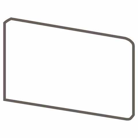 Daltile Color Wheel Classic Trim Bullnose Corner 3"x6" Swatch