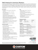 CBP-232 Waterproof & Anti-Fracture Membrane 5 Gallon Data Information Sheet