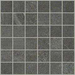 Shaw Tile Sculpture Mosaic Anthracite 12"x12"